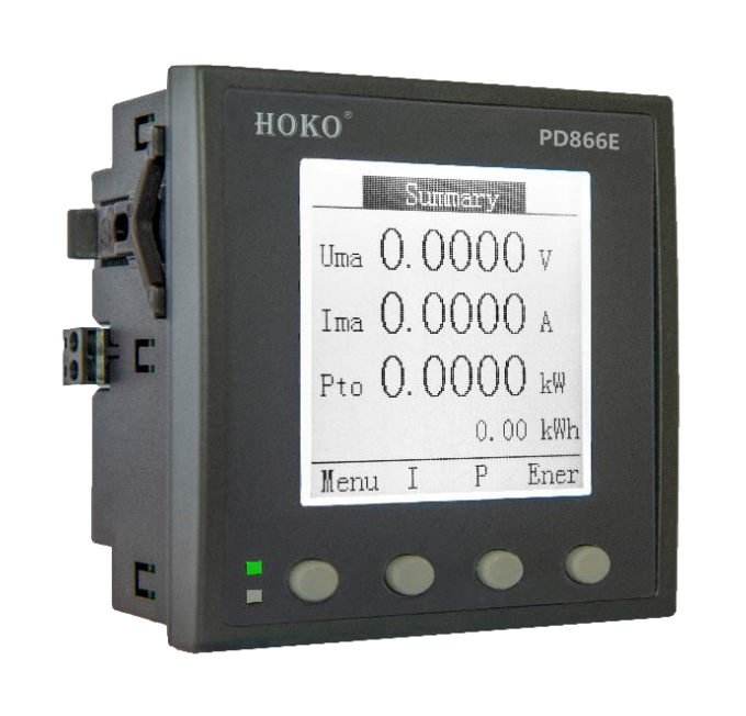 PD866EY-6□0□</br>Dot Matrix LCD Multifunctional Power Meter