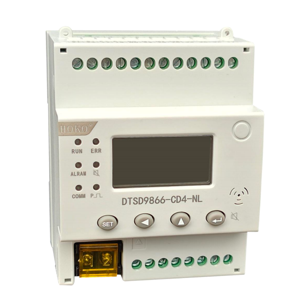 DTSD9866-CD4-NL</br>Rail type three-phase electric energy meter