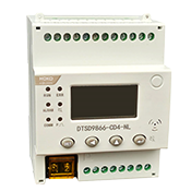 DTSD9866-CD4-NL</br>Rail type three-phase electric energy meter