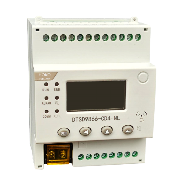 DTSD9866-CD4-NL</br>Rail type three-phase electric energy meter